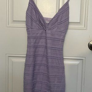 Superdown Carissa Mini Dress in Lavender